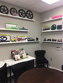 SportHooks Showroom in Waco Texas with Products