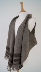 Handwoven Sleeveless Cardigan