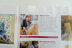 Weft Blown in Homes and Antiques Magazine
