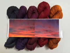 Sunsets in Old Maiden Aunt Merino