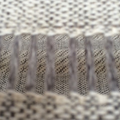 View through the woven armhole