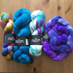 Yarn and fibre from Countess Ablaze