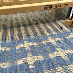 Deflected Double Weave on Louët Jane Table Loom