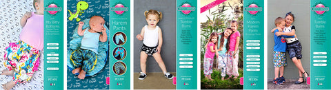 Easy ankle elastic pattern hack on Baby, Toddler, Kids Harem Pants