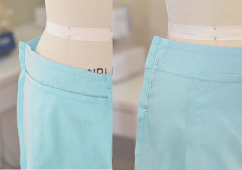 Pattern Emporium Zipped A-line Skirt sewing pattern