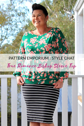 Pattern Emporium Bishop Sleeve top sewing pattern