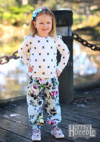 Kids Harem Pants sewing pattern by Pattern Emporium 