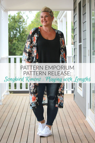 Pattern Emporium Songbird Kimono & Cardigan sewing pattern