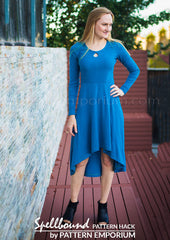 Pattern Emporium skater dress pattern hack