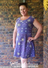 Pattern Emporium pattern hack - sew a skater dress