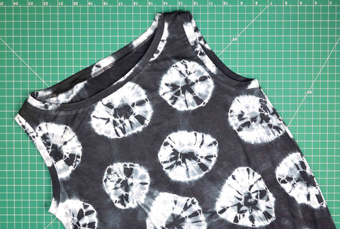 Pattern hack - sleeveless banded top by Pattern Emporium