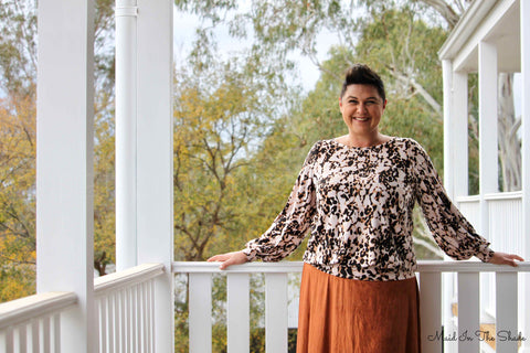 Bishop Sleeve Top Sewing Pattern - True Romance Pattern Emporium