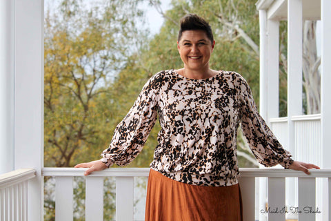 Bishop Sleeve Top Sewing Pattern - True Romance Pattern Emporium