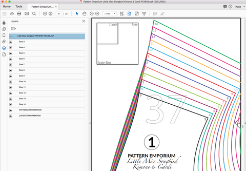 Understanding pdf pattern layers