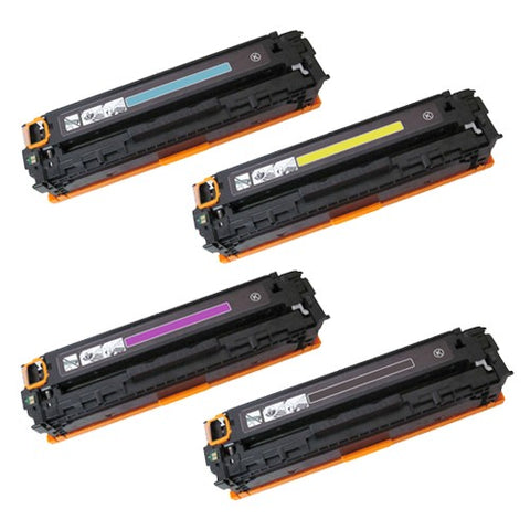 Compatible HP 131A (CF210X CF211A CF212A CF213A) 4pcs Laser Toner Cartridge Set BK/C/M/Y
