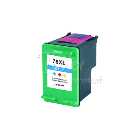 Compatible HP 75XL Tri-Color High Yield INK / INKJET Cartridge