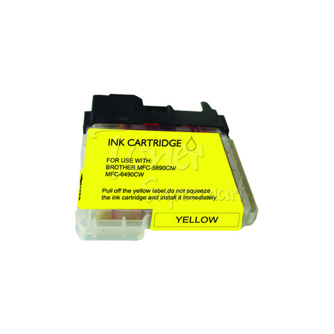 Compatible BROTHER LC65Y Yellow INK / INKJET Cartridge