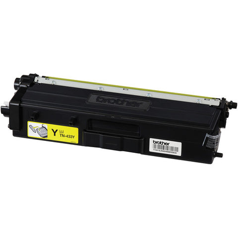 BROTHER TN433 Yellow Laser Toner Cartridge High Yield