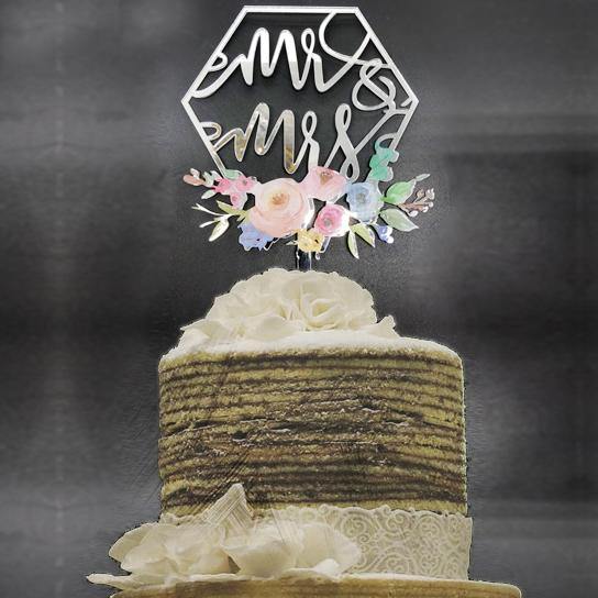 Wedding Cake Toppers Classy French Chic Rustic Vintage