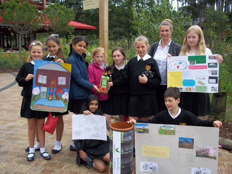 Alameda Middle School plant Commemoration time capsule at Center Parcs Woburn Forest - Time Capsules UK