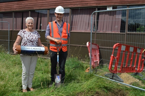 Time Capsules UK burial at William Ransom Primary