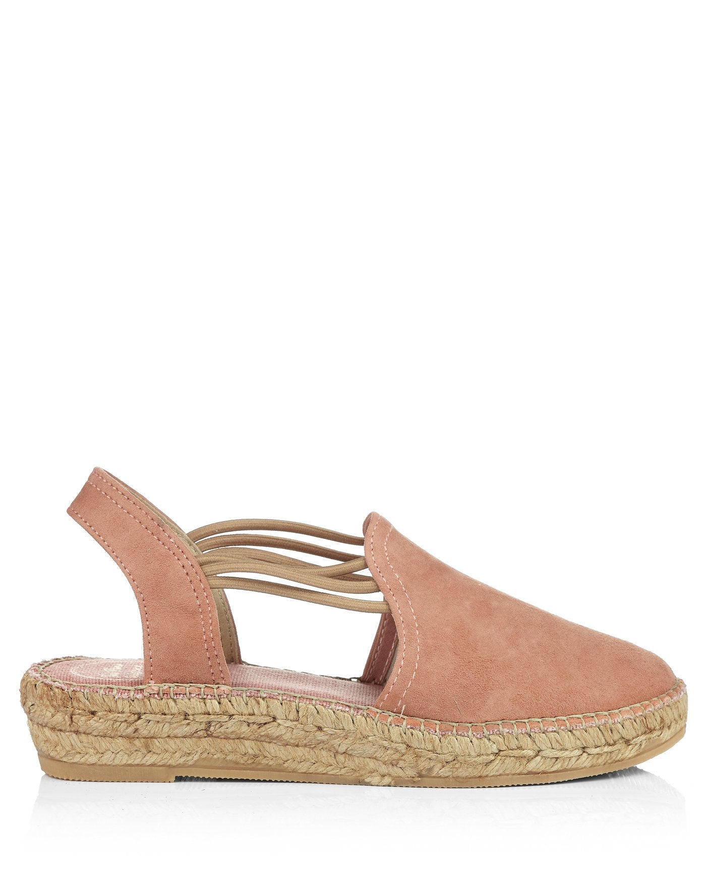 Nuria Papaya Suede Espadrilles