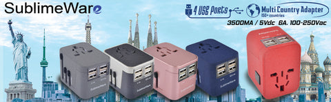Travel adapter for Madrid