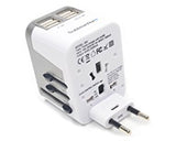 Travel adapter with type C plug