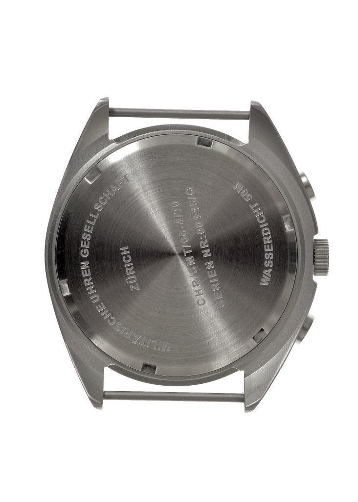 MWC Ltd Edition NATO Pattern Mechanical Military Chronograph (Possibly Faulty but Nothing Apparent)