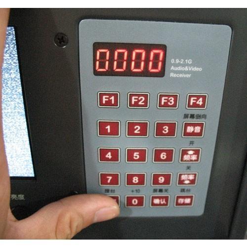 Professional Long Range Wireless Video and Audio Signal Receiver System in Discreet Carry Case