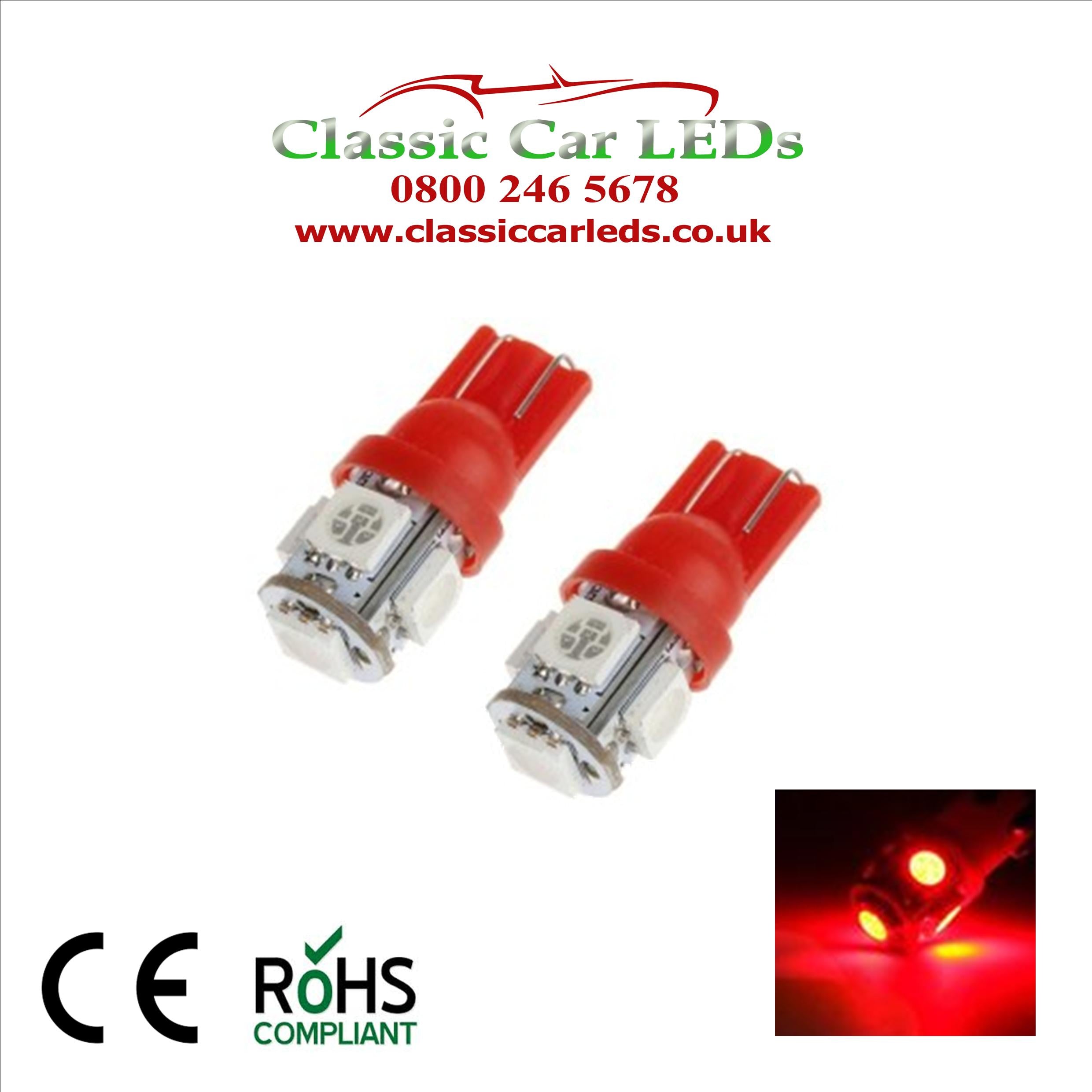 red capless bulb