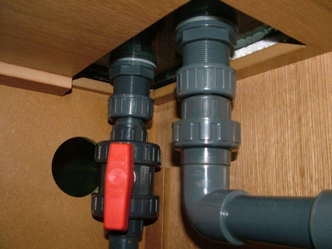 Weir box Exit pipe set 