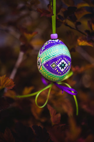 Pysanky by Anastaysia using Ukrainian EggCessories' pysanka dyes