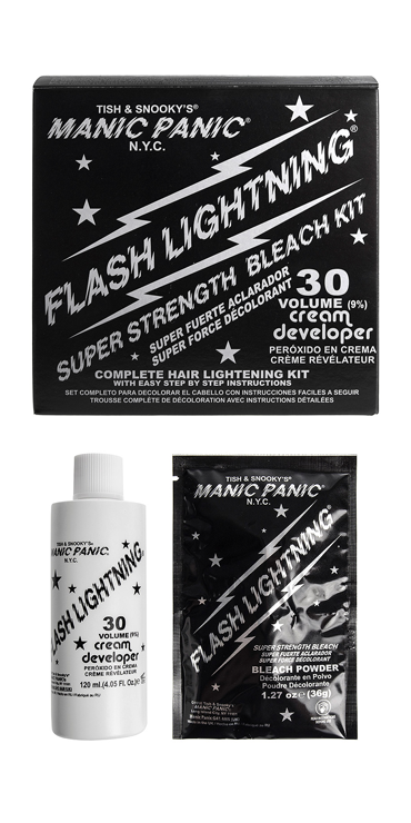Manic Panic Flash Lightning Bleach Kit 30 Volume Applejack
