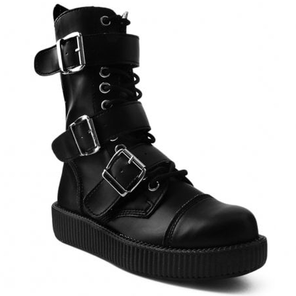 buckle combat boots