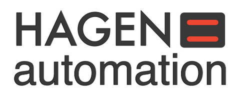 Hagen automation affordable robotic automation logo