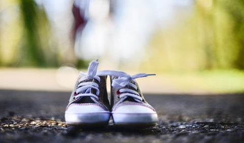 autistic kids how to easily tie their laces. 