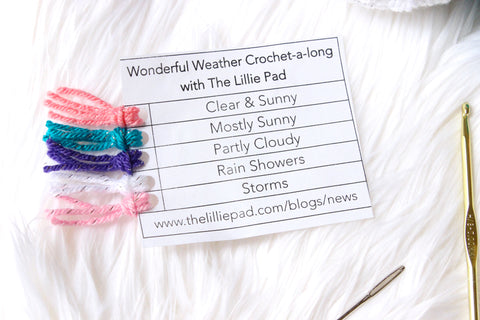 Weather Crochet A Long with The Lillie Pad