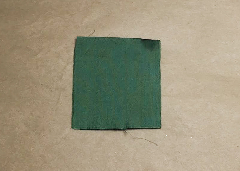 square of fabric