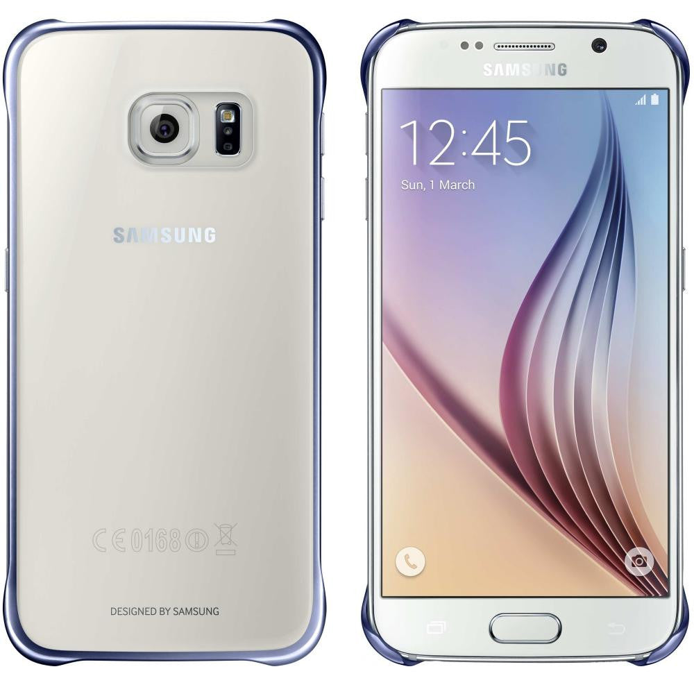 Samsung Galaxy S6 Clear Cover Case Black — Doohickey Hut