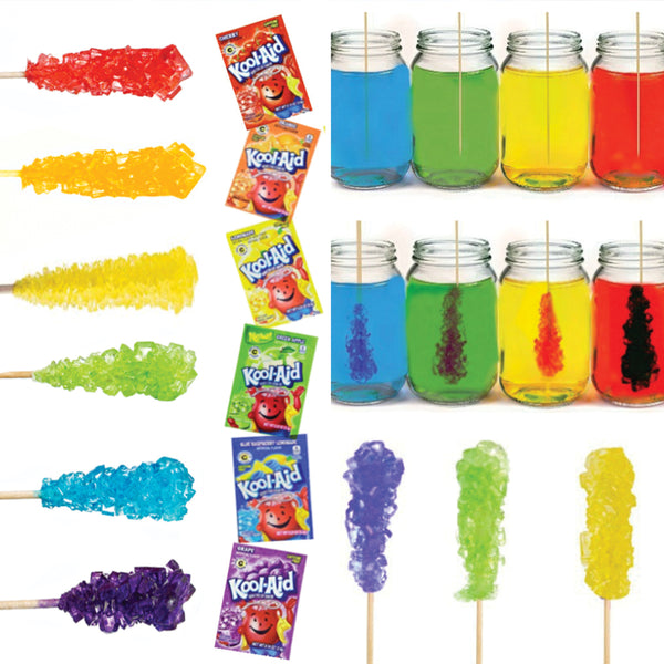 Kool-Aid Rock Candy