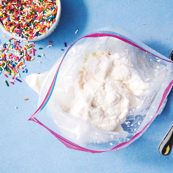 Homemade Ice Cream in a Bag
