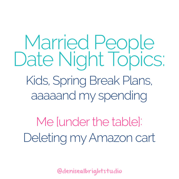 Date Night Topics #MomLife Joke