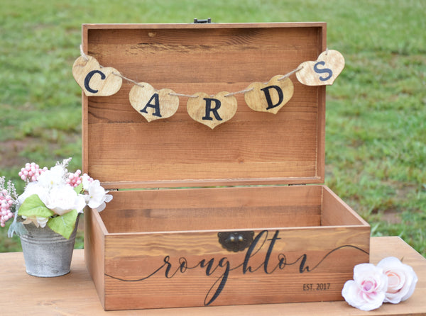 Wedding Card Box Wedding Card Holder Rustic Wedding Country