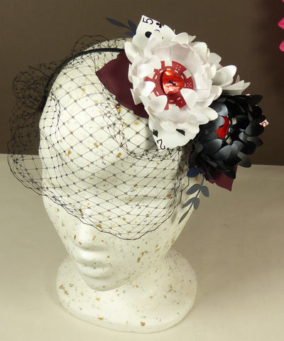 Poker chip headpiece