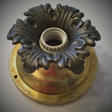 porcelain, Light Lighting Vintage Restore antique brass cast iron