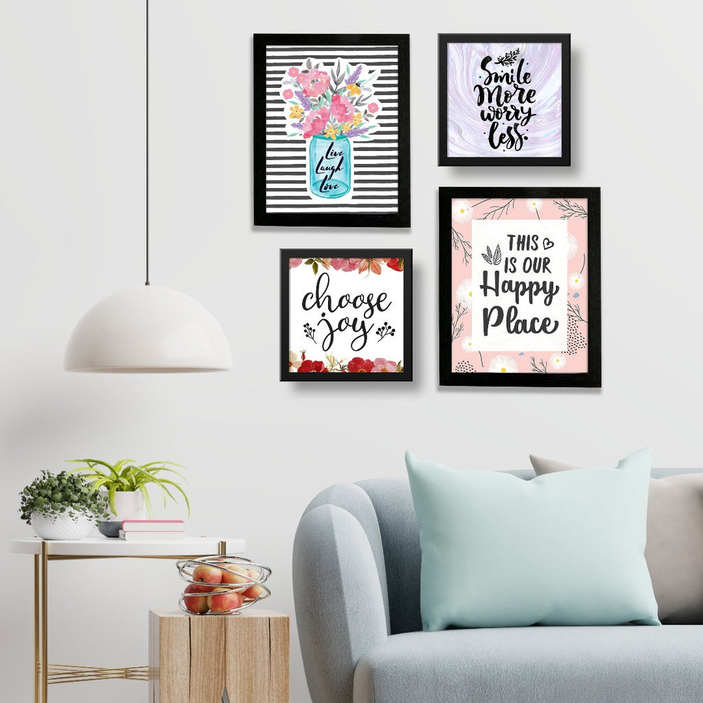 Type7 Buy Set Of 4 Art Frames Living Room Corner Online