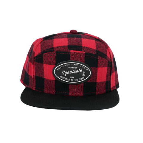 Straight Truckin' Snapback Hat - Navy
