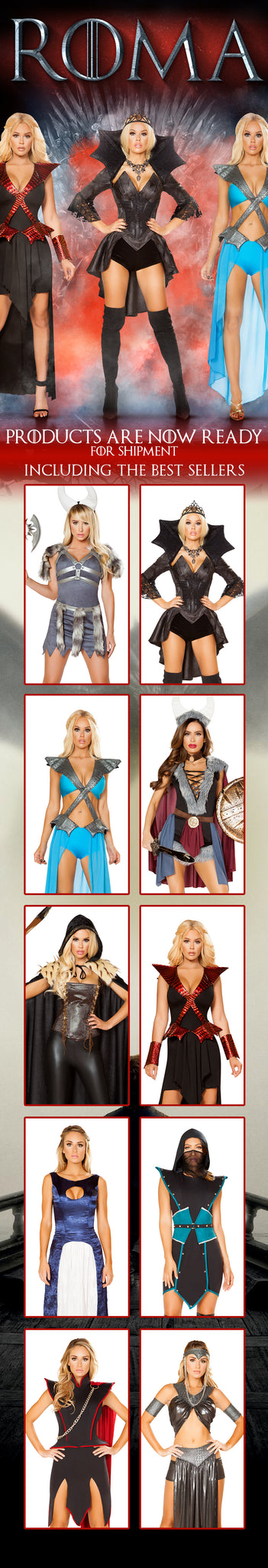 Roma Costume Collection Game of Thrones Email Blast 
