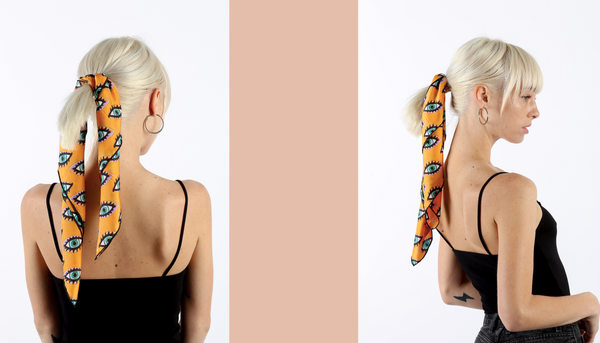 A.M. Club Silk Scarf Lookbook 